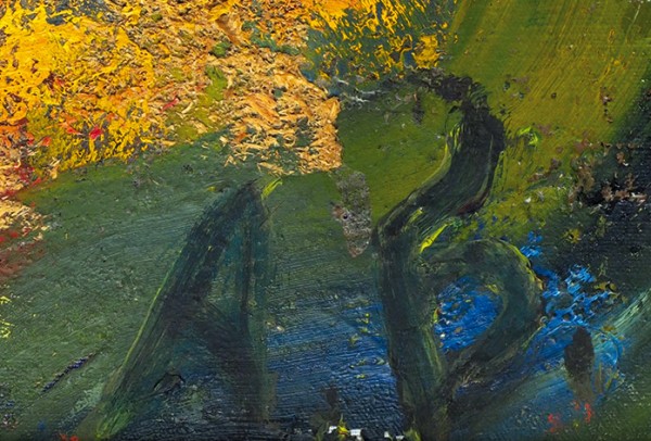 Бух Арон Фроимович (1923 — 2006) «Букет». 1996 . Холст, масло, 80 х 59 см.