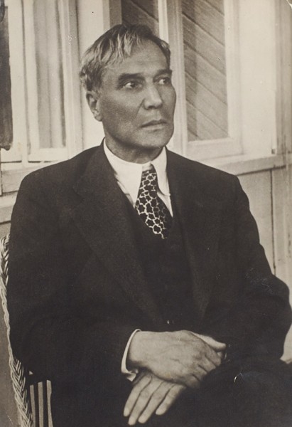 Фотография «Портрет Бориса Пастернака в Переделкино». [Переделкино, 1959].