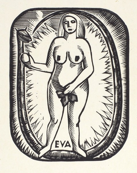 Масютин, В.Н. 12 ксилографий из серий «Вино, карты и женщины», «Дни творения», «В городе». [1920].
