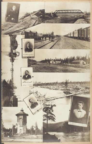 [Альбом фотографий] Постройка Кругобайкальской железной дороги. 1900-1905. [СПб., 1905].