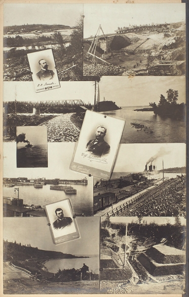 [Альбом фотографий] Постройка Кругобайкальской железной дороги. 1900-1905. [СПб., 1905].