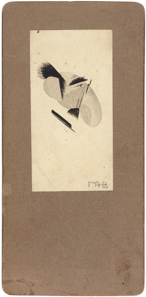 Неизвестный художник. Шаржи. 11 листов. 1920-е. Бумага на картоне, тушь, перо, кисть, 9,6 х 4,9 см.