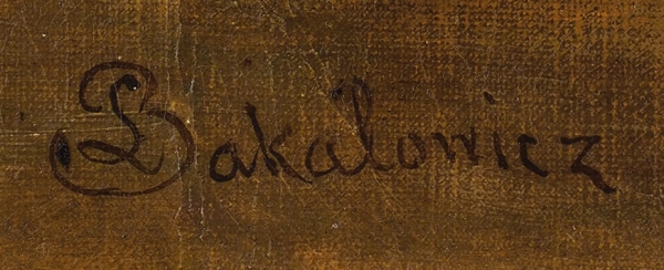 Бакалович (Bakalowicz) Владислав (1831— 1904) «В каминном зале». Конец XIX века. Холст, масло, 50 х 74 см.