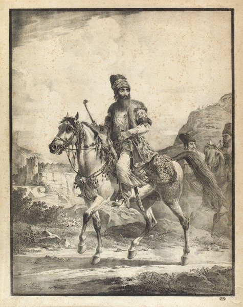Орловский Александр Осипович (1777—1832) «Персидский всадник». 1819.