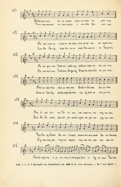 [5530 частушек] Сборник великорусских частушек / под ред. Е.Н. Елеонской. М., 1914.