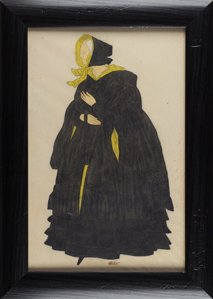Бакст Лев Самойлович (1866-1924) Эскиз костюма к одноактному балету Р. Шумана «Бабочки». 1912. Бумага на картоне, графитный карандаш, акварель, белила, 45x29,5 см.