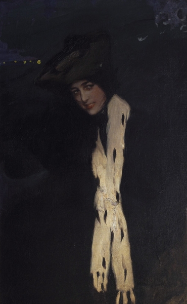 Шмаров Павел Дмитриевич (1874–1950) «Женский портрет (Анна Павлова)». 1900-е—1910-е. Холст, масло, 120x77 см.