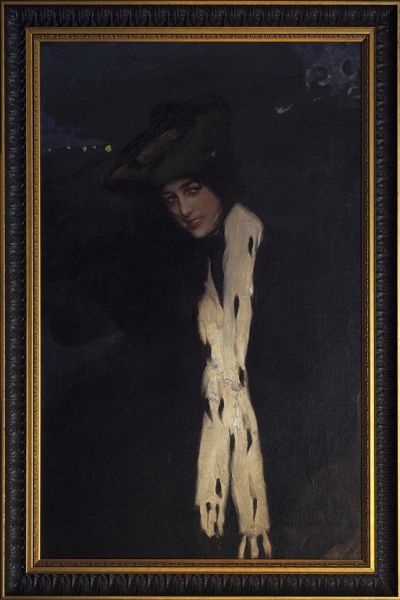 Шмаров Павел Дмитриевич (1874–1950) «Женский портрет (Анна Павлова)». 1900-е—1910-е. Холст, масло, 120x77 см.