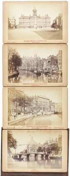 Альбом с видами Амстердама. Амстердам: P. Oosterhuis, б.г.
