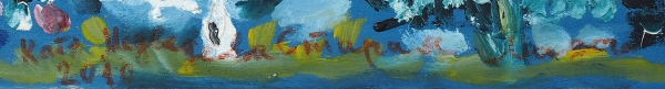 Медведева Катя (род. 1937) «Старая Ладога». 2010. Холст, масло, 71x55 см.