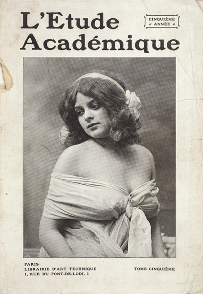 16 изъятий эротического характера из журнала L’Etude Academique. [На франц. яз.]. Париж, 1908-1912.