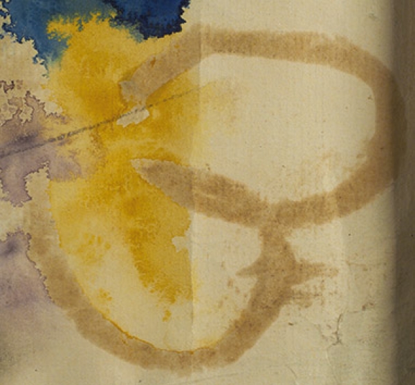 Зверев Анатолий Тимофеевич (1931–1986) «Голова лошади». 1983. Бумага, графитный карандаш, акварель, 48,5x61,5 см (в свету).