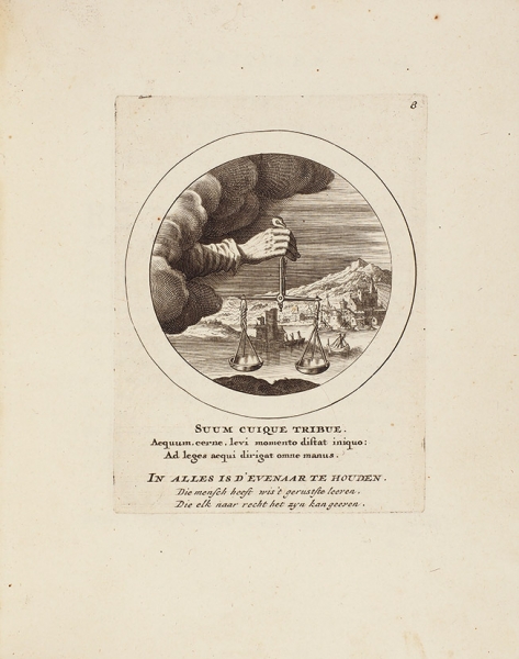 Избранные эмблемы. [Emblemata selectiora. На лат. яз.]. Амстердам: Apud Franciscum vander Plaats, 1704.