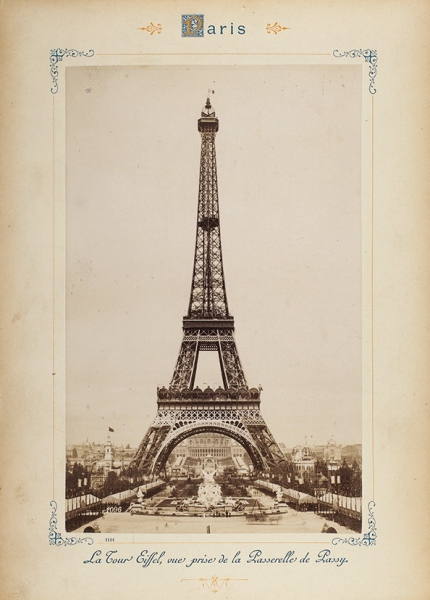 Роскошный альбом фотографий «Париж и окрестности». Париж: A. Hautecoeur, б.г.