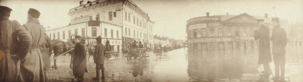 Наводнение 1908 года в Москве. Фотография. М., 1908.