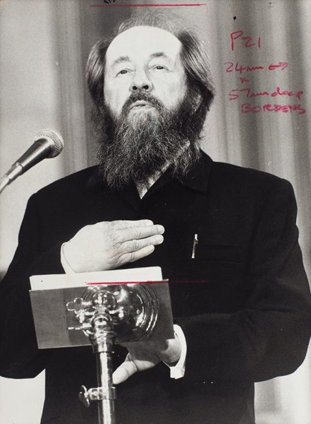 Солженицын, А. Три фотографии. 1983-1989.