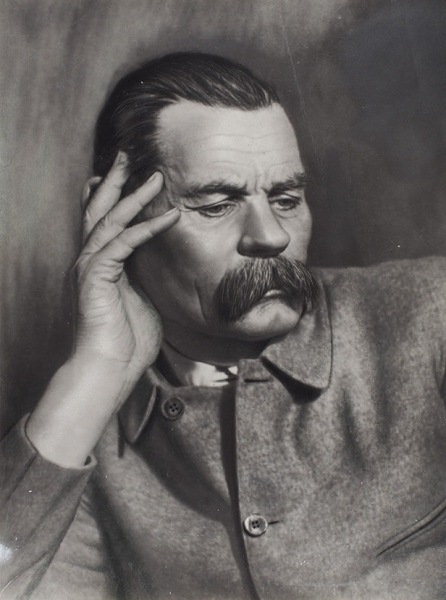 Фотография Максима Горького / фот. М. Наппельбаум. М., 1928.