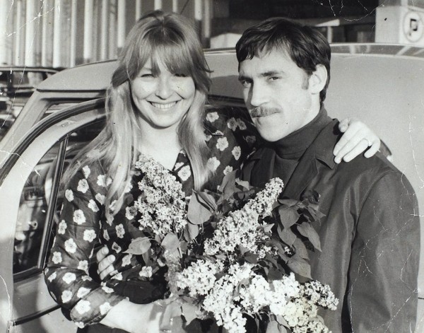 Фотография Владимира Высоцкого и Марины Влади. 1970-е гг.